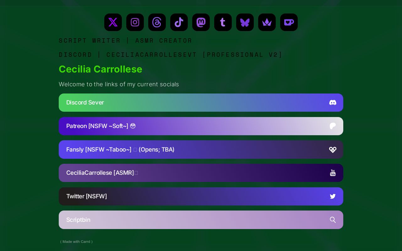 CeciliaCarrolleseASMR